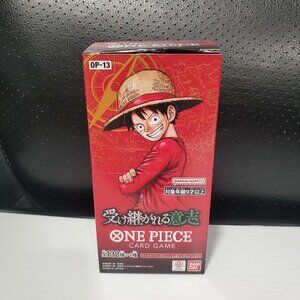 One Piece Card Game OP-13 Carrying on His Will Japanese Unsealed 138 Cards PK2